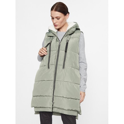 ONLY Bezrękawnik 15300259 Zielony Regular Fit ze sklepu MODIVO w kategorii Kamizelki damskie - zdjęcie 182677916