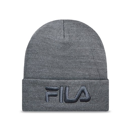 Fila Czapka Bukoba Slouchy FCU0032 Szary ze sklepu MODIVO w kategorii Czapki zimowe damskie - zdjęcie 182677987