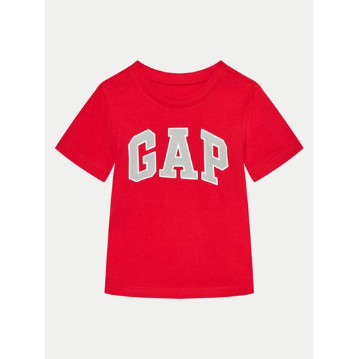 Gap T-Shirt 459557-05 Czerwony Regular Fit ze sklepu MODIVO w kategorii T-shirty chłopięce - zdjęcie 182678008
