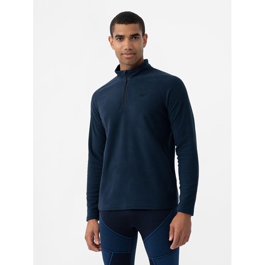 4F Bielizna termoaktywna górna 4FAW23UFLEM034 Granatowy Slim Fit ze sklepu MODIVO w kategorii Bielizna termoaktywna męska - zdjęcie 182678038