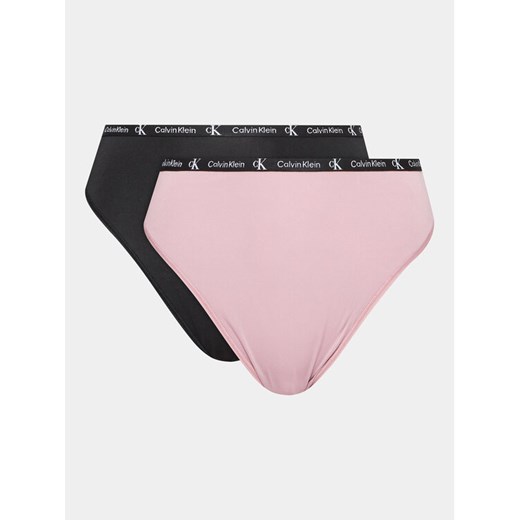 Calvin Klein Underwear Komplet 2 par fig brazylijskich 000QD5037E Kolorowy ze sklepu MODIVO w kategorii Majtki damskie - zdjęcie 182678057