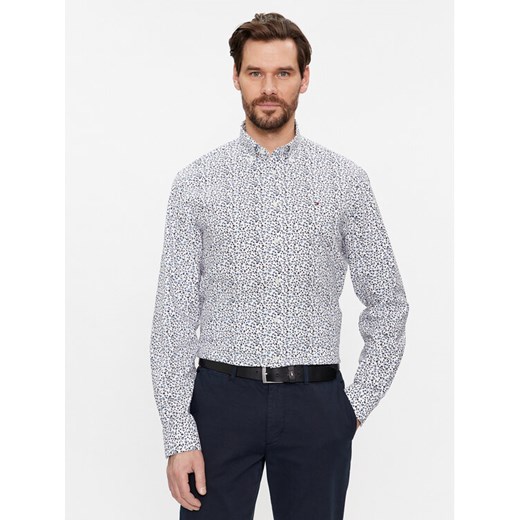 Tommy Hilfiger Koszula MW0MW33827 Niebieski Regular Fit ze sklepu MODIVO w kategorii Koszule męskie - zdjęcie 182678087