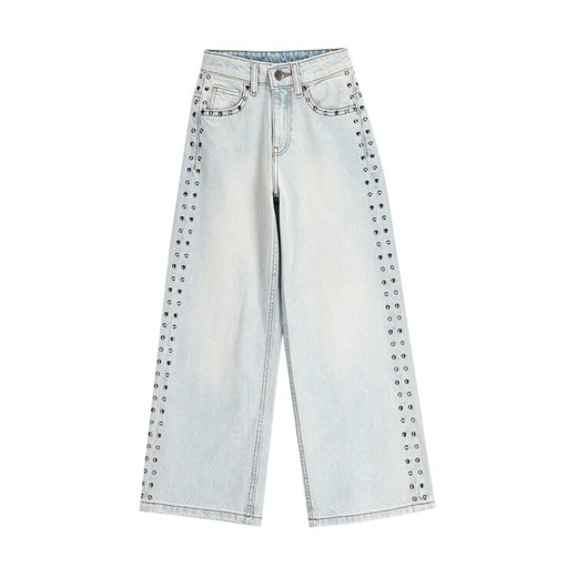 Coccodrillo Jeansy WC5123103JCG Niebieski Wide Leg ze sklepu MODIVO w kategorii Spodnie dziewczęce - zdjęcie 182678115