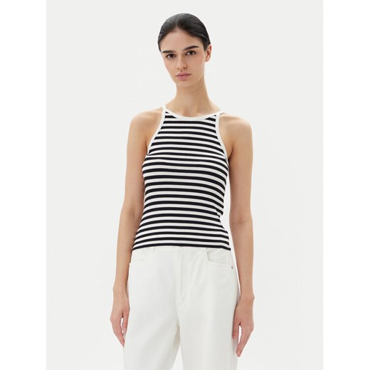 Pieces Top Jane 17155477 Czarny Slim Fit ze sklepu MODIVO w kategorii Bluzki damskie - zdjęcie 182678125
