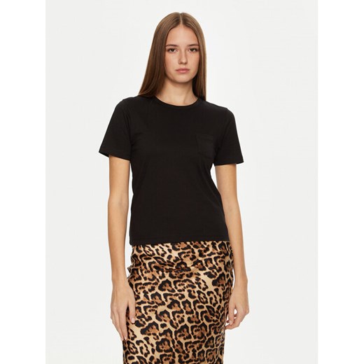 Brave Soul T-Shirt LTS-149ANDYBLK Czarny Regular Fit ze sklepu MODIVO w kategorii Bluzki damskie - zdjęcie 182678229