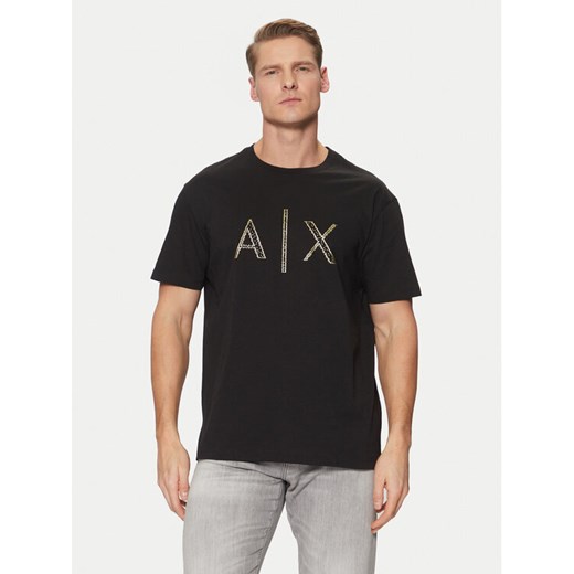 Armani Exchange T-Shirt XM000325 AF10364 UC001 Czarny Regular Fit ze sklepu MODIVO w kategorii T-shirty męskie - zdjęcie 182678285