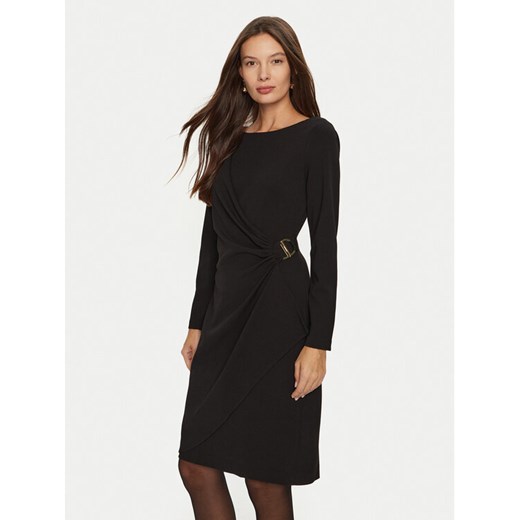 DKNY Sukienka koktajlowa DD4H1242 Czarny Slim Fit ze sklepu MODIVO w kategorii Sukienki - zdjęcie 182678298