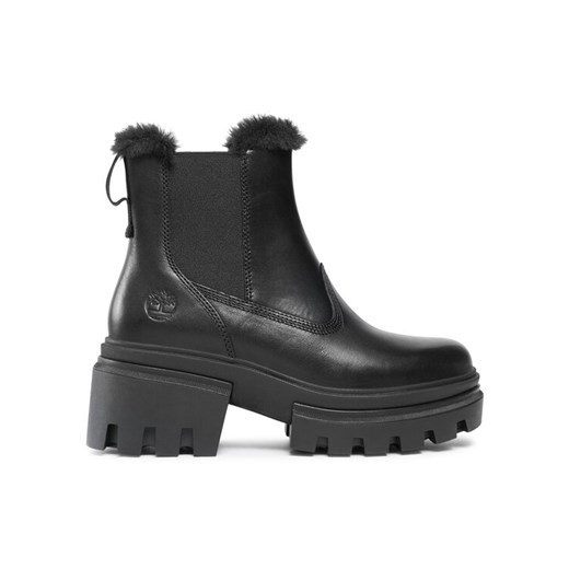 Timberland Botki Everleigh Bt Wrm Ln Chls TB0A5ZNV0151 Czarny ze sklepu MODIVO w kategorii Botki - zdjęcie 182678325