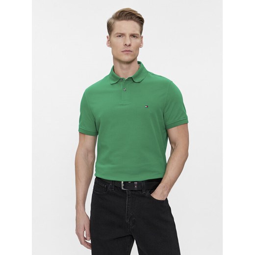 Tommy Hilfiger Polo 1985 Regular Polo MW0MW17770 Zielony Regular Fit ze sklepu MODIVO w kategorii T-shirty męskie - zdjęcie 182678396