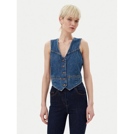 Levi's® Kamizelka 001WQ-0000 Niebieski Regular Fit ze sklepu MODIVO w kategorii Kamizelki damskie - zdjęcie 182678427