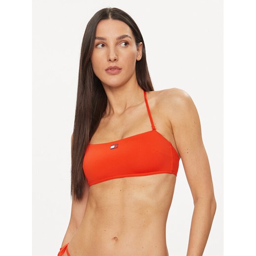 Tommy Hilfiger Góra od bikini UW0UW05088 Czerwony ze sklepu MODIVO w kategorii Stroje kąpielowe - zdjęcie 182678449