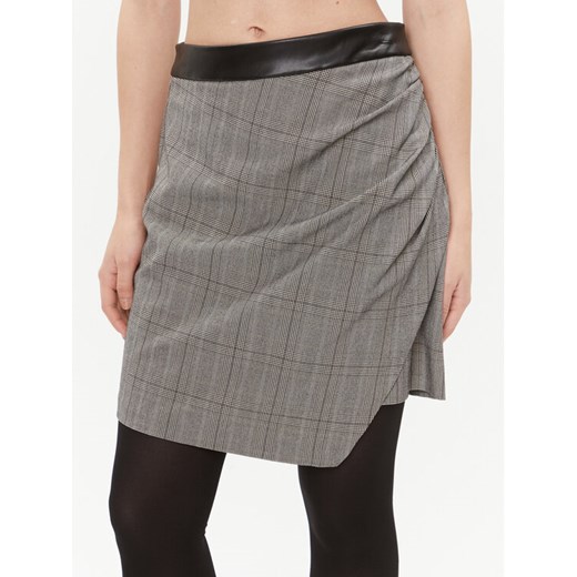 DKNY Spódnica P3GNTU82 Szary Regular Fit ze sklepu MODIVO w kategorii Spódnice - zdjęcie 182678475