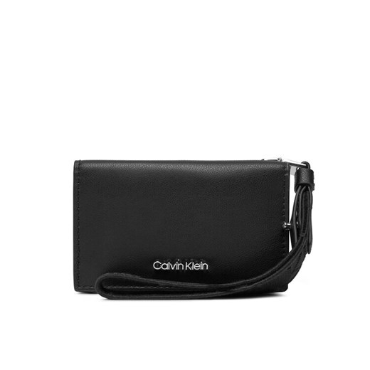 Calvin Klein Mały Portfel Damski Gracie K60K611689 Czarny ze sklepu MODIVO w kategorii Portfele damskie - zdjęcie 182678479