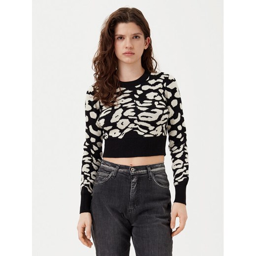 ONLY Sweter Lima 15339828 Czarny Cropped Fit ze sklepu MODIVO w kategorii Swetry damskie - zdjęcie 182678506