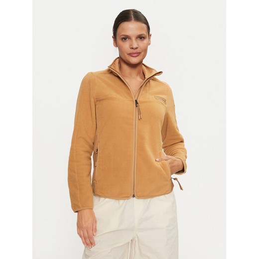 Napapijri Polar Yupik NP0A4I55 Brązowy Regular Fit ze sklepu MODIVO w kategorii Bluzy damskie - zdjęcie 182678509
