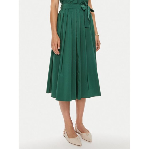Weekend Max Mara Spódnica plisowana Zarda 2425106051 Zielony Regular Fit ze sklepu MODIVO w kategorii Spódnice - zdjęcie 182678609