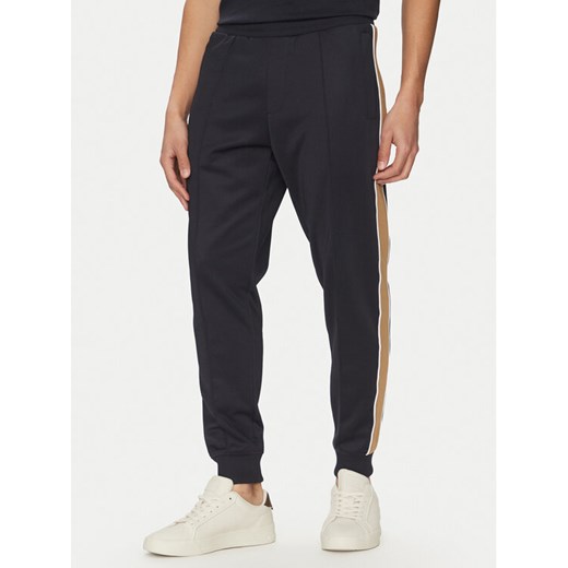 Liu Jo Spodnie dresowe QA5134 F0967 Granatowy Regular Fit ze sklepu MODIVO w kategorii Spodnie męskie - zdjęcie 182678687
