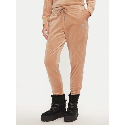 DKNY Spodnie dresowe DP4P3535 Beżowy Regular Fit L MODIVO