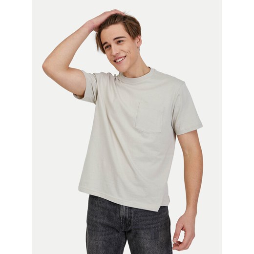 Gap T-Shirt 507947-03 Beżowy Regular Fit ze sklepu MODIVO w kategorii T-shirty męskie - zdjęcie 182678779