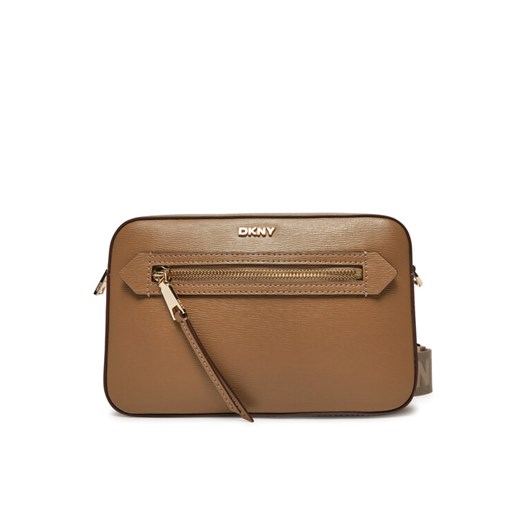 DKNY Torebka R42E3E22 Brązowy ze sklepu MODIVO w kategorii Listonoszki - zdjęcie 182678786