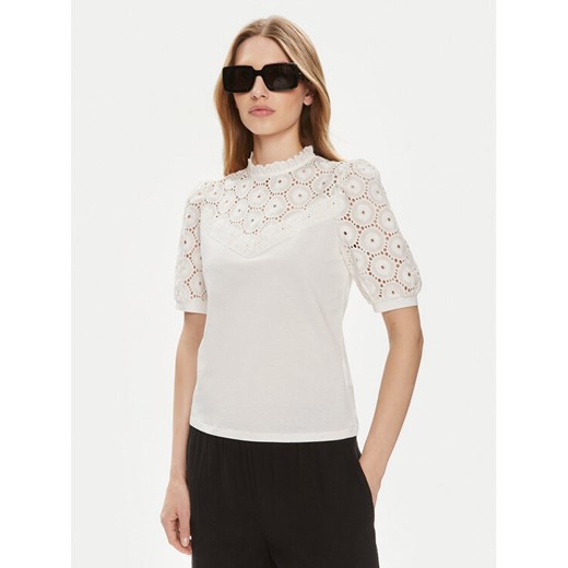 Morgan Bluzka 241-DULIE Écru Regular Fit ze sklepu MODIVO w kategorii Bluzki damskie - zdjęcie 182678899