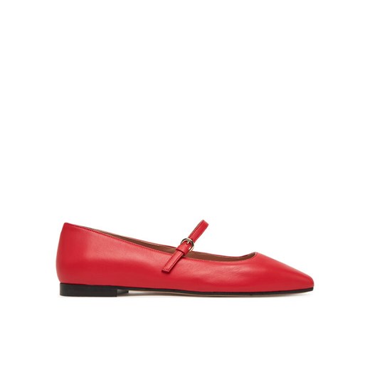 Pollini Baleriny SA11051C0MTE0501 Czerwony ze sklepu MODIVO w kategorii Balerinki - zdjęcie 182678935