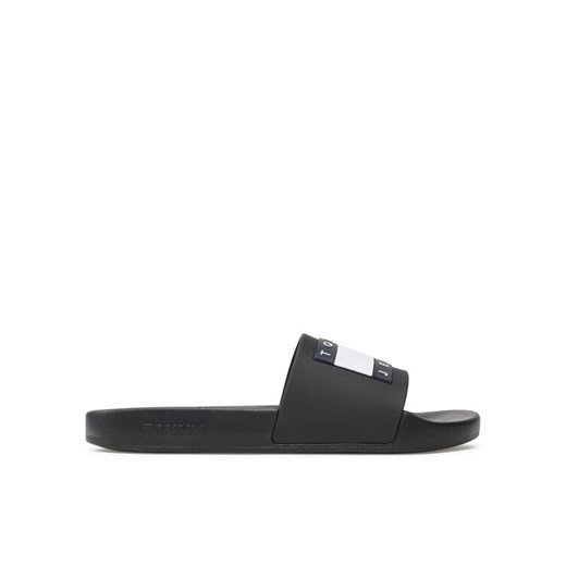 Tommy Jeans Klapki Pool Slide Ess EM0EM01191 Czarny ze sklepu MODIVO w kategorii Klapki męskie - zdjęcie 182679025
