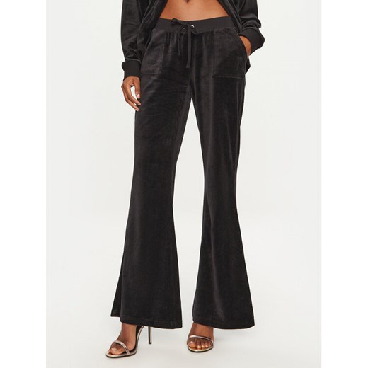 Juicy Couture Spodnie dresowe Caisa JCSEBJ008 Czarny Slim Fit ze sklepu MODIVO w kategorii Spodnie damskie - zdjęcie 182679039
