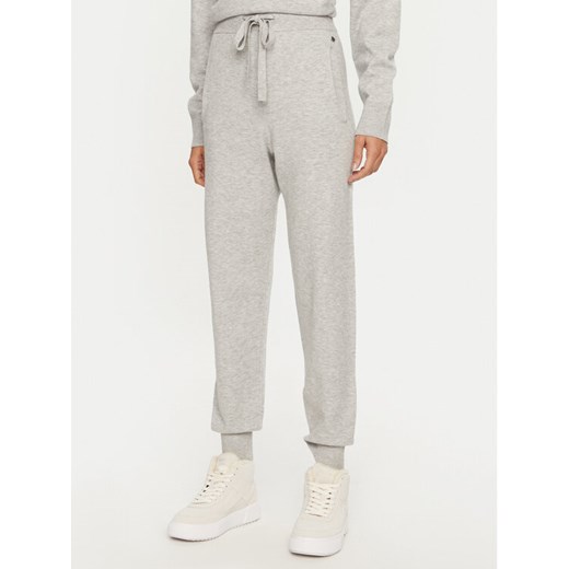 REPLAY Spodnie dresowe DK3302.000.G23372 Szary Regular Fit ze sklepu MODIVO w kategorii Spodnie damskie - zdjęcie 182679068