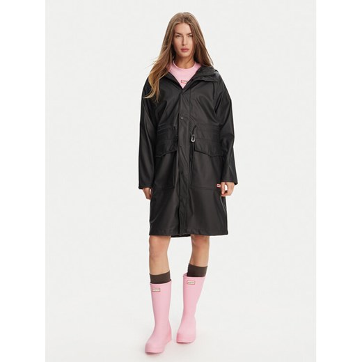 Hunter Parka Janna HARW0021242 Czarny Regular Fit ze sklepu MODIVO w kategorii Parki damskie - zdjęcie 182679136