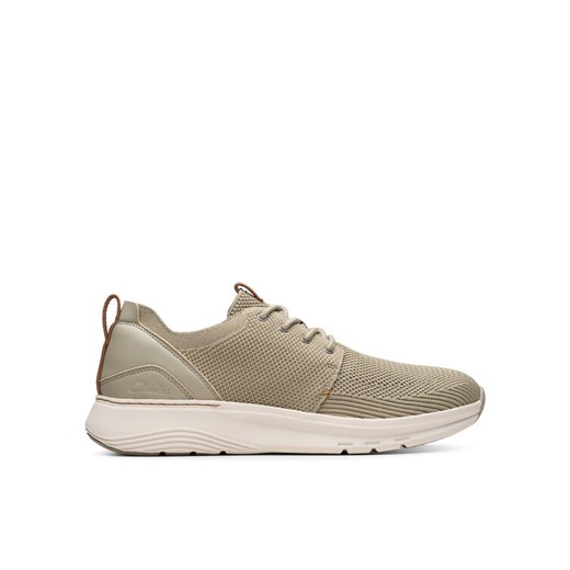 Clarks Sneakersy Motion Trek MX 26181982 Khaki ze sklepu MODIVO w kategorii Buty sportowe męskie - zdjęcie 182679145