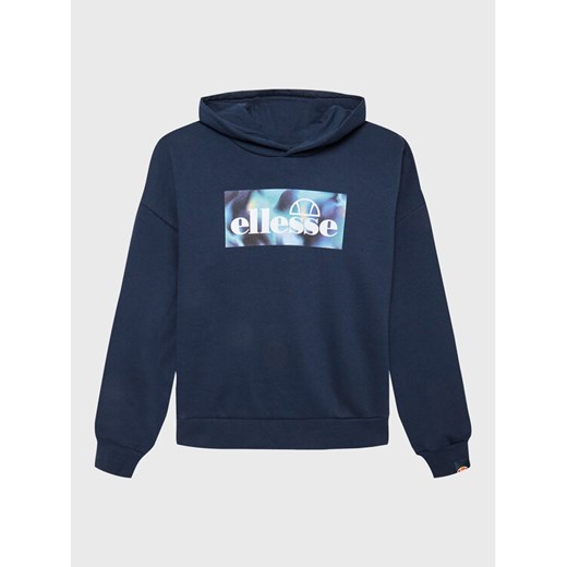 Ellesse Bluza Limti S3R17811 Granatowy Regular Fit ze sklepu MODIVO w kategorii Bluzy chłopięce - zdjęcie 182679165