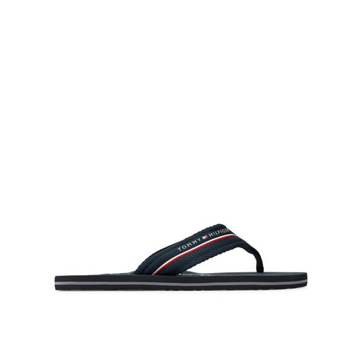 Tommy Hilfiger Japonki Web Beach Sandal FM0FM05340 Granatowy ze sklepu MODIVO w kategorii Klapki męskie - zdjęcie 182679209