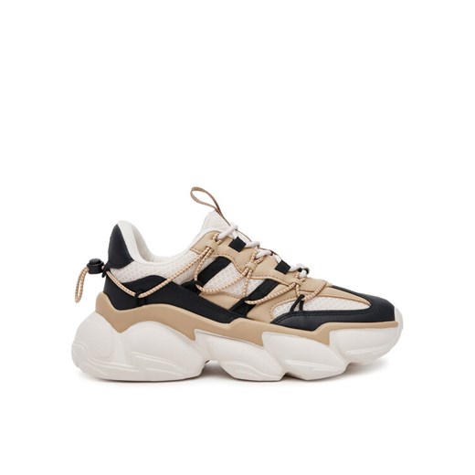 Steve Madden Sneakersy Spectator SM11002961 Beżowy ze sklepu MODIVO w kategorii Buty sportowe damskie - zdjęcie 182679227
