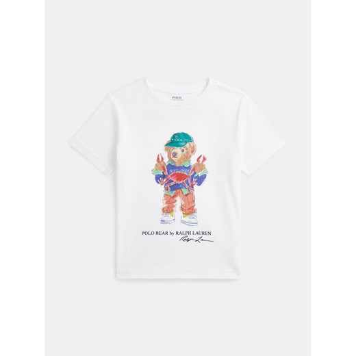 Polo Ralph Lauren T-Shirt 322973136002 Biały Regular Fit ze sklepu MODIVO w kategorii T-shirty chłopięce - zdjęcie 182679317
