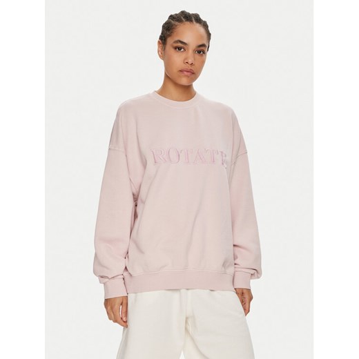 ROTATE Bluza Irisa 1125031011 Różowy Boxy Fit ze sklepu MODIVO w kategorii Bluzy damskie - zdjęcie 182679365