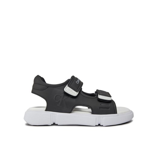 Calvin Klein Jeans Sandały V3B2-80911-1355 M Czarny ze sklepu MODIVO w kategorii Sandały dziecięce - zdjęcie 182679388