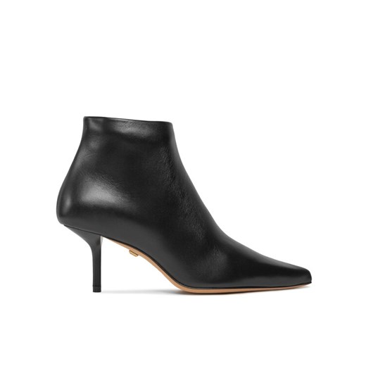 Max Mara Botki Mmbootie 2414791051600 Czarny ze sklepu MODIVO w kategorii Botki - zdjęcie 182679389