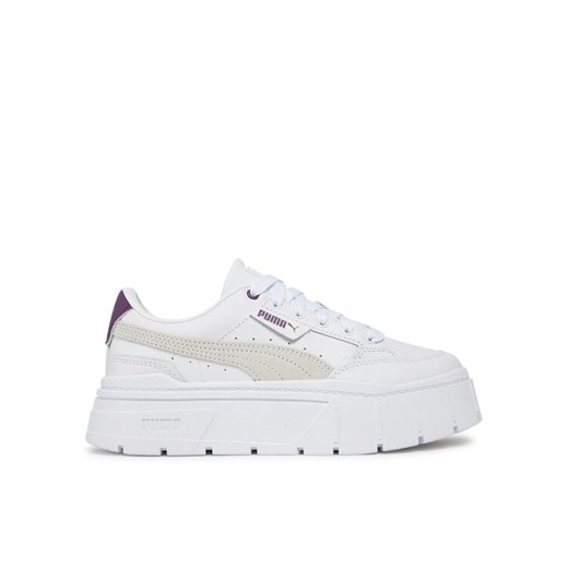 Puma Sneakersy Mayze Stack Wns 384363 17 Biały ze sklepu MODIVO w kategorii Buty sportowe damskie - zdjęcie 182679418