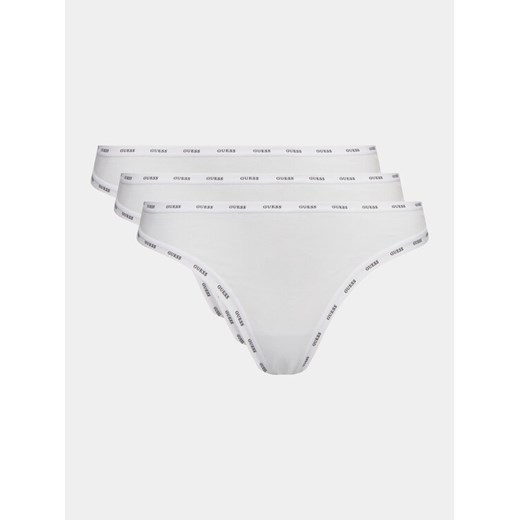 Guess Komplet 3 par stringów O4GG13 K6YW1 Biały ze sklepu MODIVO w kategorii Majtki damskie - zdjęcie 182679427