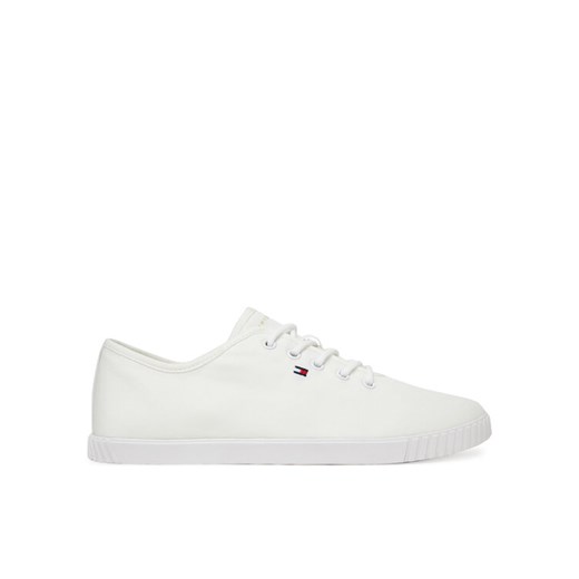 Tommy Hilfiger Tenisówki FW0FW08641 Biały ze sklepu MODIVO w kategorii Trampki damskie - zdjęcie 182679429