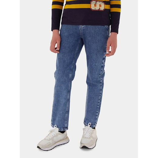 Guess Jeansy L4RA04 D45E0 Granatowy Relaxed Fit ze sklepu MODIVO w kategorii Spodnie chłopięce - zdjęcie 182679445