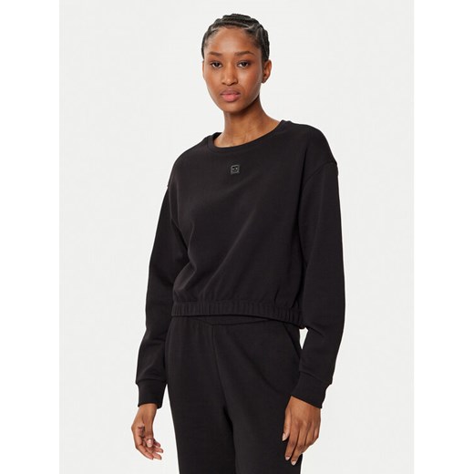 Armani Exchange Bluza XW000086 AF10172 UC001 Czarny Regular Fit ze sklepu MODIVO w kategorii Bluzy damskie - zdjęcie 182679449