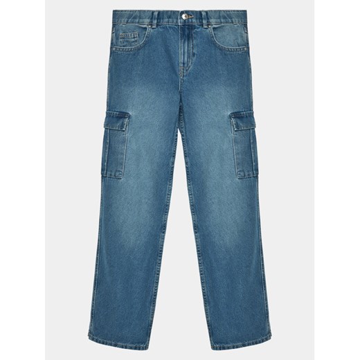 Kids ONLY Jeansy Harmony 15277752 Niebieski Wide Leg ze sklepu MODIVO w kategorii Spodnie chłopięce - zdjęcie 182679528