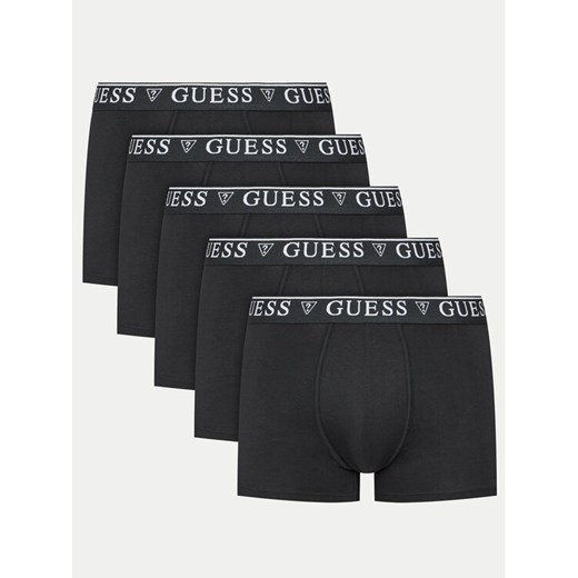 Guess Komplet 5 par bokserek U4YG16 K6YW1 Czarny ze sklepu MODIVO w kategorii Majtki męskie - zdjęcie 182679529