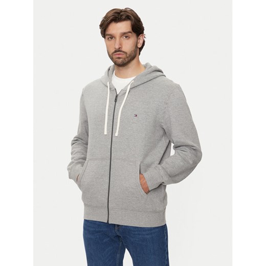 Tommy Hilfiger Bluza MW0MW37234 Szary Regular Fit ze sklepu MODIVO w kategorii Bluzy męskie - zdjęcie 182679558