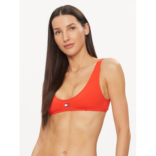 Tommy Hilfiger Góra od bikini UW0UW05098 Czerwony ze sklepu MODIVO w kategorii Stroje kąpielowe - zdjęcie 182679618