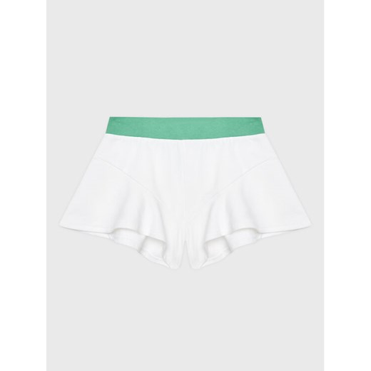 United Colors Of Benetton Szorty sportowe 39W3C901Q Biały Regular Fit ze sklepu MODIVO w kategorii Spodenki dziewczęce - zdjęcie 182679626