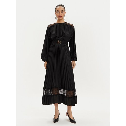 Lola Casademunt by Maite Sukienka koktajlowa MS2416006 Czarny Regular Fit ze sklepu MODIVO w kategorii Sukienki - zdjęcie 182679636