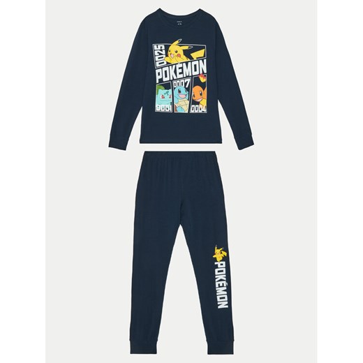 NAME IT Piżama 13239101 Granatowy Regular Fit ze sklepu MODIVO w kategorii Piżamy dziecięce - zdjęcie 182679668
